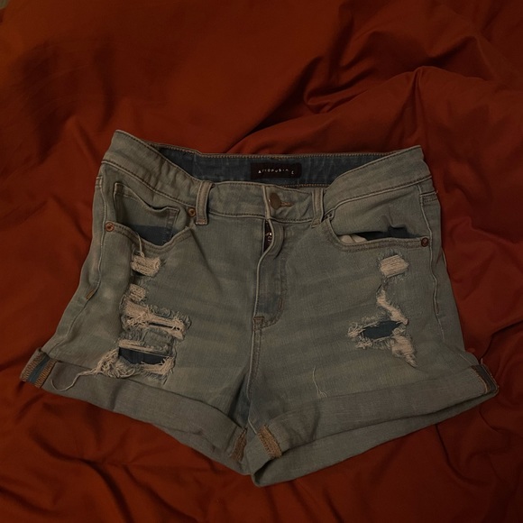 Aeropostale Ripped Jean shorts - Picture 1 of 2